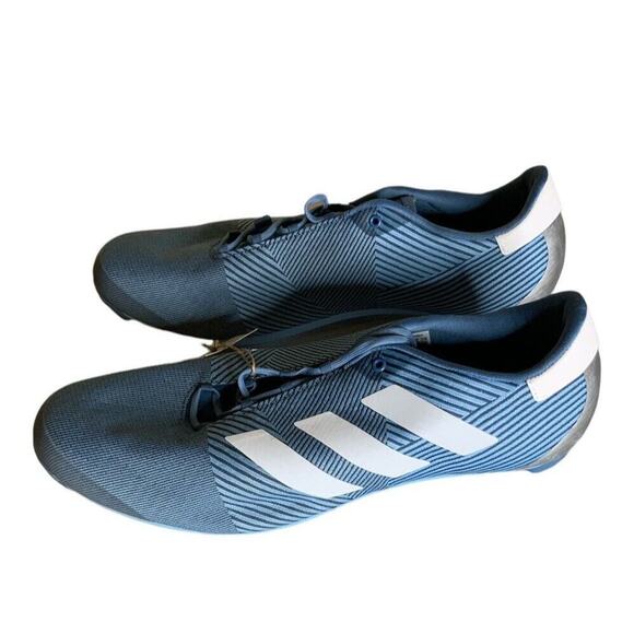 Adidas The Road Cycling Shoes Altered Blue Size US Men 12.5 US Women 13.5 NEW - Picture 3 of 11